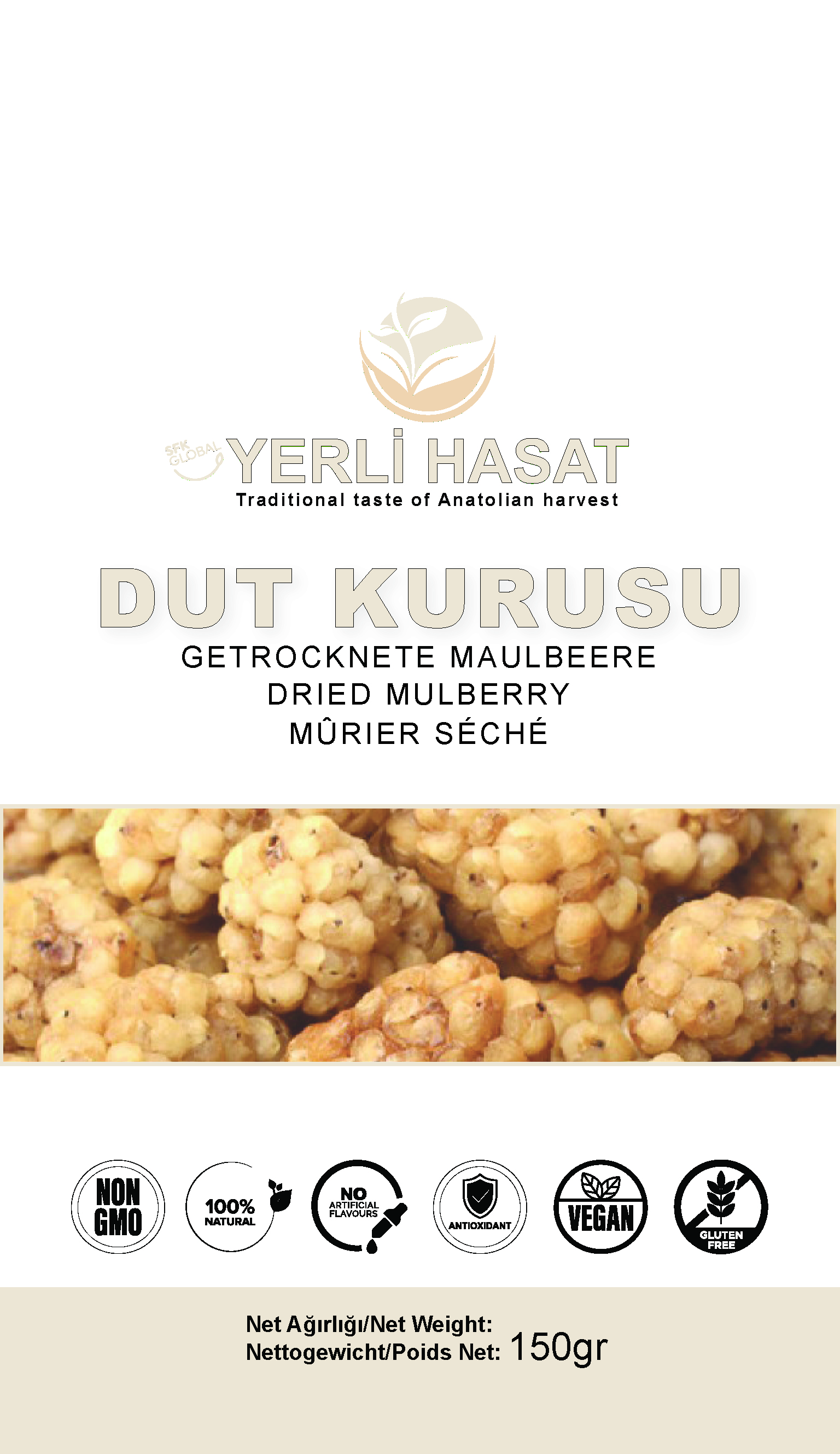 DRIED MULBERRIES