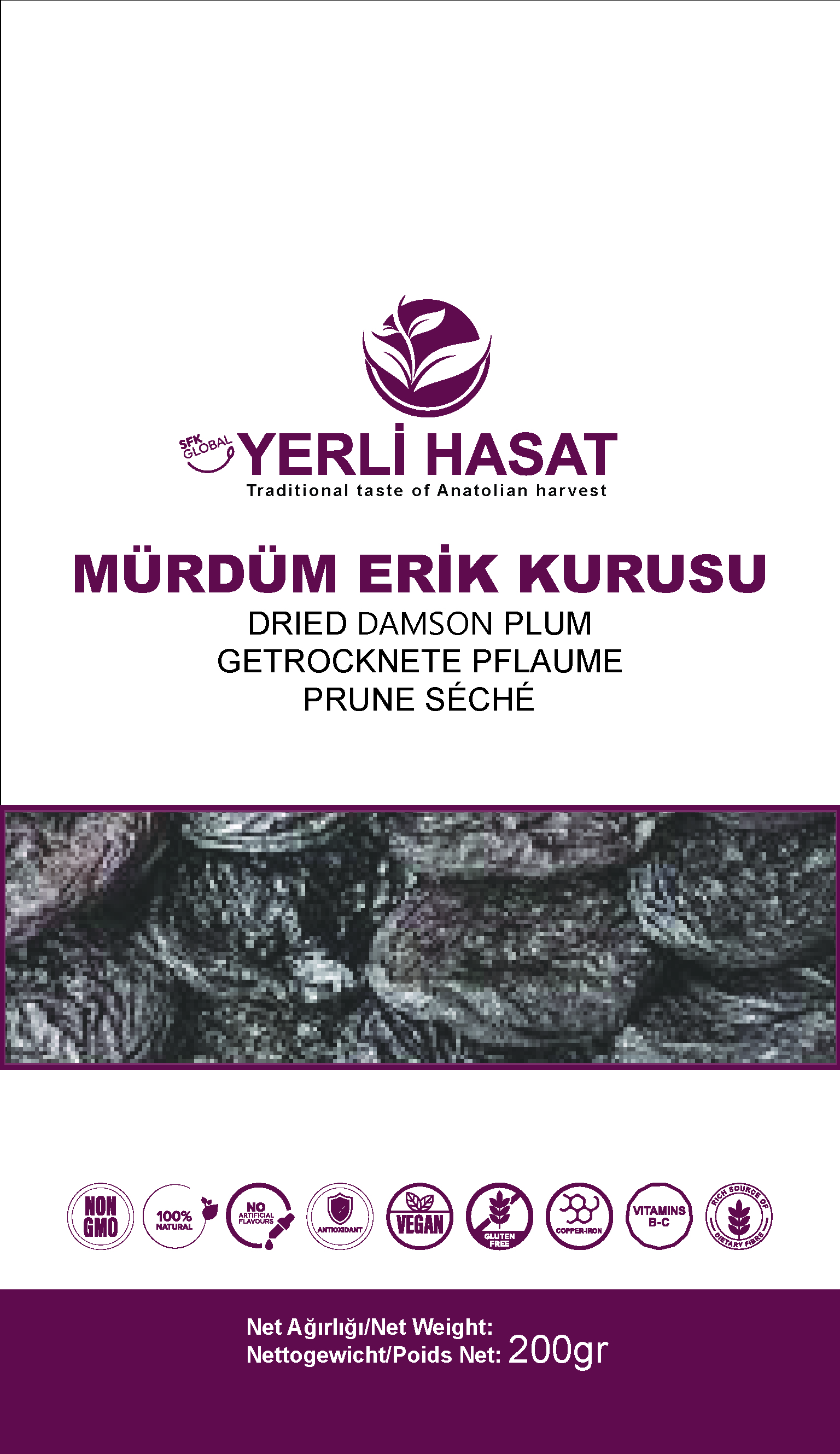 DRIED DAMSON PLUM